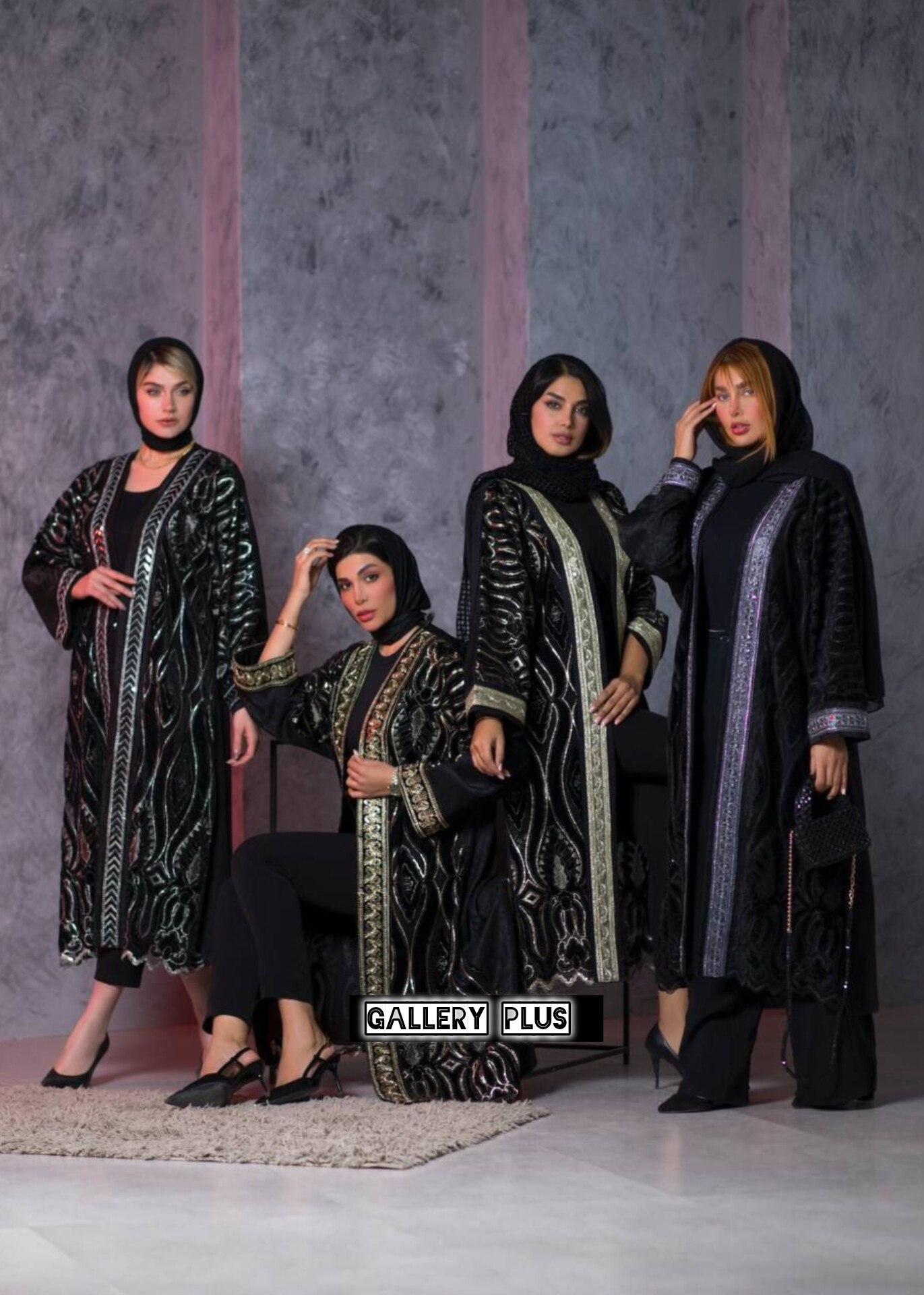 مانتو زنانه بلند مجلسی چهار فصل جنس پنل ترک با زیره حریر  سایز ۱ و ۲